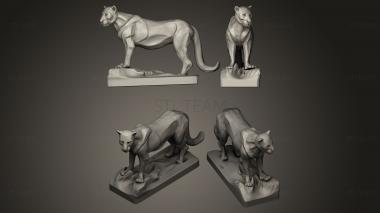 3D model Leopard (STL)